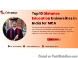 top 10 distance education universities in India for mca