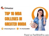 Top 10 mba colleges in greater noida