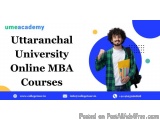 Uttaranchal University Online Mba Courses