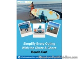 Simplify Every Outing With the Shore & Chore Beach Cart