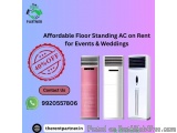 Affordable Floor Standing AC on Rent for Events & Weddings