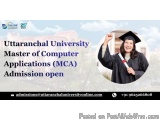 Uttaranchal University Master Of Computer Applications (mca) Admi...