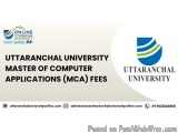 Uttaranchal University Master Of Computer Applications (mca) Fees