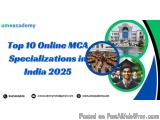 Top 10 Online Mca Specializations In India 2025