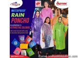 Lightweight & Durable Silpaulin Rain Ponchos Available