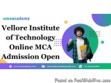 Vellore Institute Of Technology Online Mca Admission Open