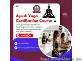 Ayush Yoga Certification Course | Om Yoga International in Rishikesh, India