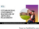 Uttaranchal University Bachelor Of Arts (ba) Placement