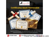 Certificate Printing Services in Bangalore