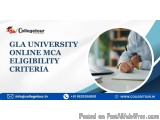 Gla University Online Mca Eligibility Criteria