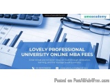 Lovely Professional University Online MBA Fees