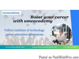 Vellore institute of technology online education admissions