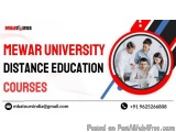 Mewar University Distance Education Courses