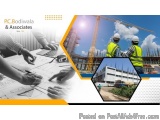 The image is a collage of three different elements related to construction and engineering. On the left side of the image, th...