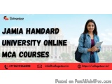 Jamia Hamdard University Online Mca Courses